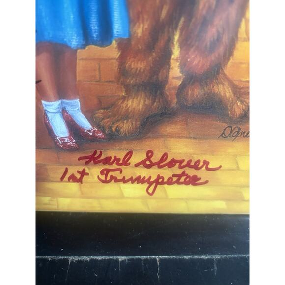 Wizard Of Oz - Cast Members Autographed Art - Picture 4 of 10